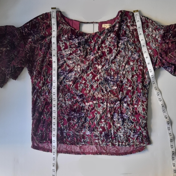 ● Lily White | velvet ruffle sleeve - Picture 6 of 11